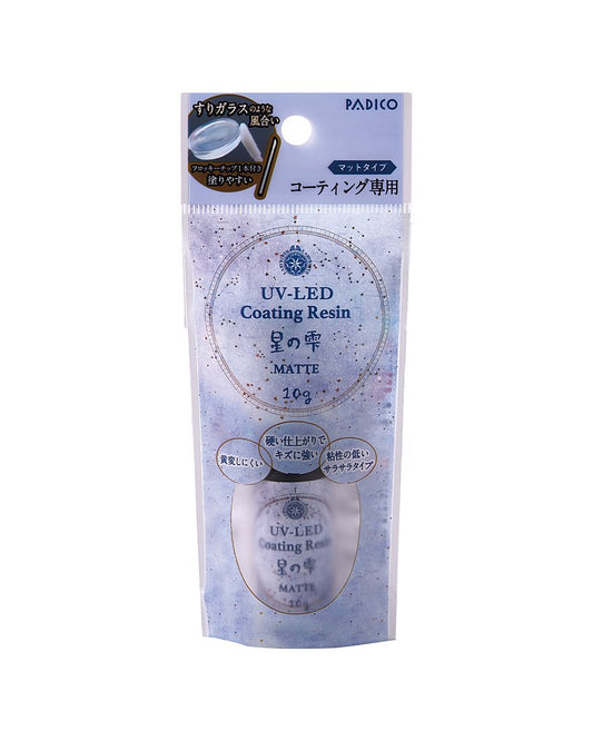 UV-LED Coating Resin "Star Drop Matte" 10g
