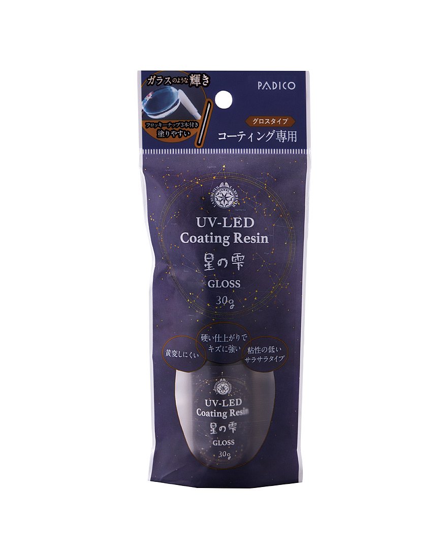 UV-LED Coating Resin "Star Drop Gloss" 30g