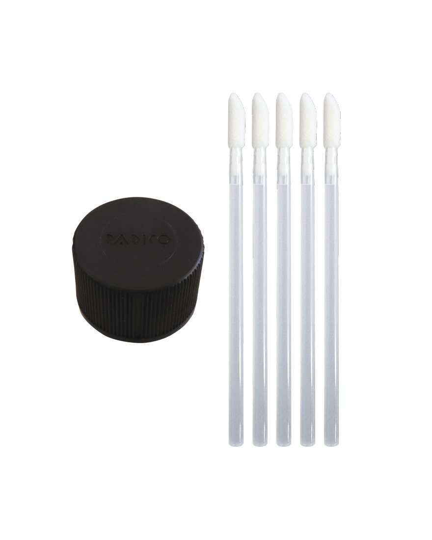Flock Tip Applicators & Bottle Cap