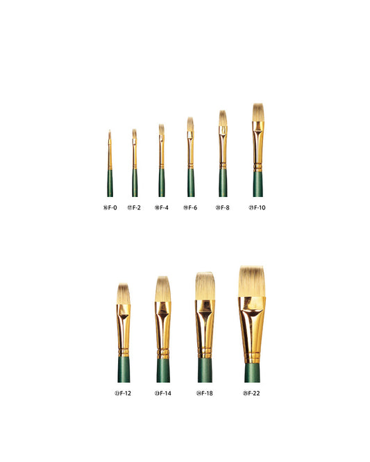 Pro's 7000 Series Flat Ferrule Square-Ended Brush
