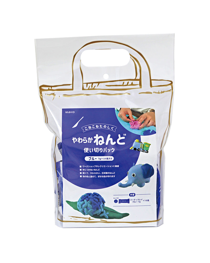 Air Dry Hearty Clay Blue 7g x 18 Single Packs