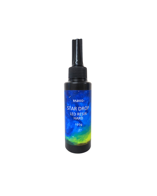 Star Drop LED Curing Resin Hard 100g EN Label