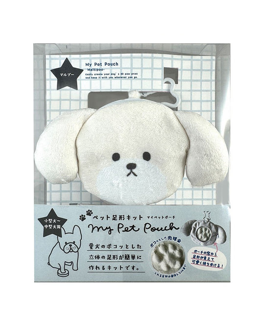3D Paw Keepsake My Pet Pouch［Maltipoo］