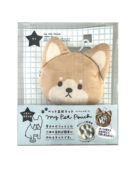3D Paw Keepsake My Pet Pouch［Shiba Inu］