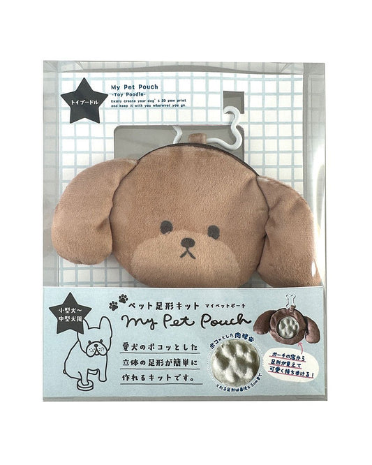 3D Paw Keepsake My Pet Pouch［Toy Poodle］