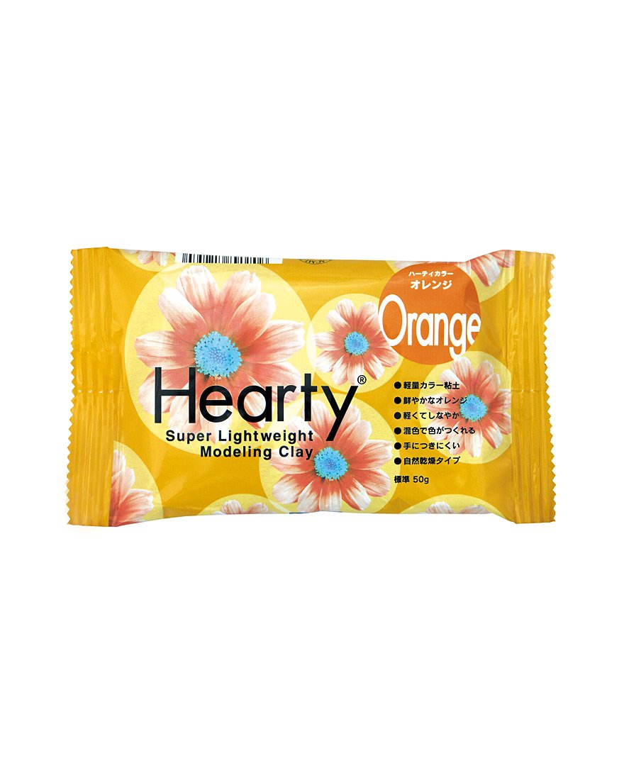 Hearty Clay Orange 50g, New