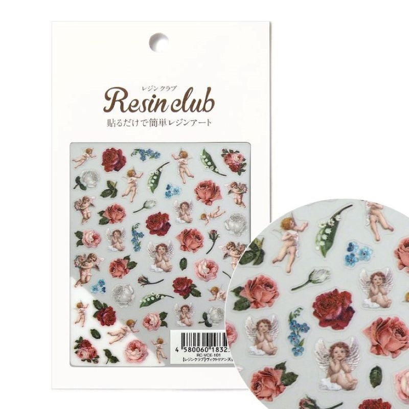 Resin Sticker [Victorian Angel] – PADICOSHOP