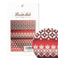 Resin Sticker [KIRIKO Japanese Pattern Red]