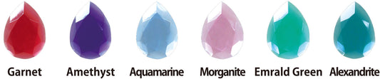 Jewel Color Birthstone Color Set［1-6］
