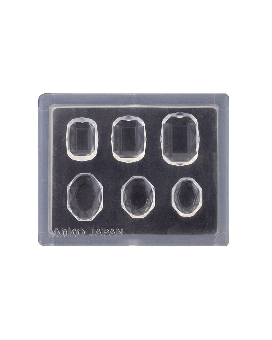 Jewel Mold mini [Jewelry cut Square & Oval]