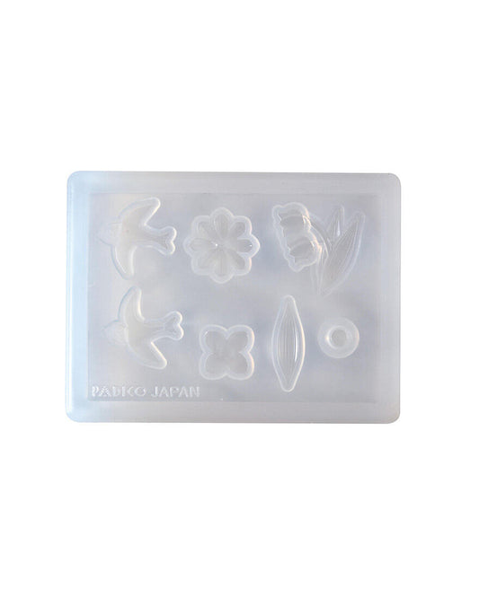 Silicone mold [Flower Cabochon]